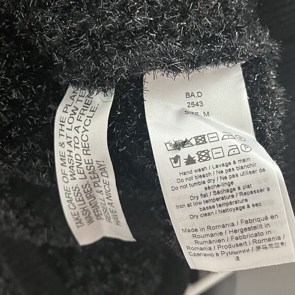 GANNI Sparkle Knit Tank Top Sweater Vest Size Medium - Picture 7 of 9